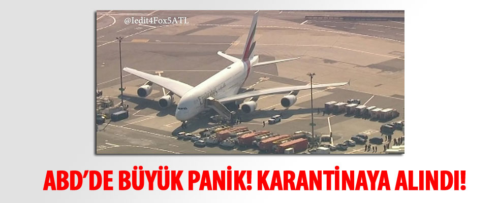 New York JFK Havalimanı'nda hastalık paniği