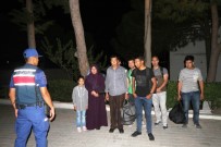 Ayvalık'ta 10 Göçmen Jandarmadan Kaçamadı