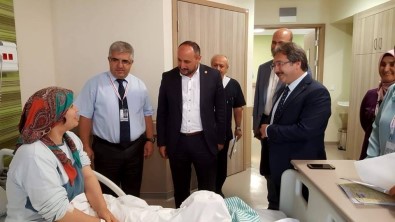 Karayel'den İl Sağlık Müdürlüğü'ne Ziyaret