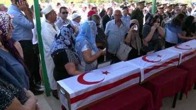 Kıbrıs Şehitlerine 44 Yıl Sonra Cenaze Töreni