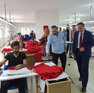 Midyat'a Tekstil Yatırımları Devam Ediyor