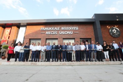 Pamukkale Belediyesi'nin Yeni Meclis Salonu Törenle Açıldı