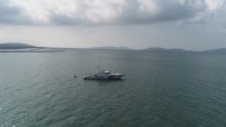 HELİKOPTER PİLOTU - Bostancı'da Denize Düşen Helikopterin Enkaz Arama Çalışmaları,Havadan Görüntülendi