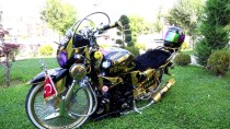 KADIR ŞAHIN - Çocukluk Hayali 'Modifiyeli' Motosikletine Gözü Gibi Bakıyor