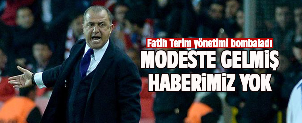 Galatasaray Teknik Direktörü Fatih Terim'den önemli açıklamalar