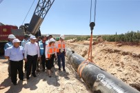 DÜZBAĞ - Dev İçme Suyu Projesinde Çalışmaların Yüzde 82'Si Tamamlandı