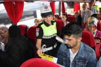 TRAFİK TESCİL - Erzincan Emniyetinden Yolculara Emniyet Kemeri Uygulaması