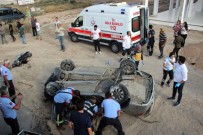 AHMET KAYA - Otomobil Takla Attı Açıklaması 2 Ölü, 3 Yaralı