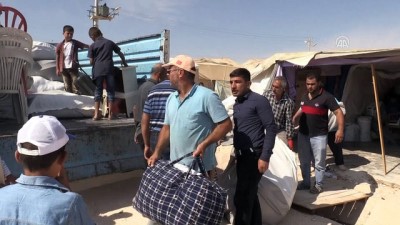Suriyeliler Adıyaman'daki Çadır Kentten Ayrılıyor