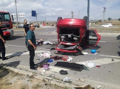 Kütahya'da Trafik Kazası Açıklaması 7 Yaralı