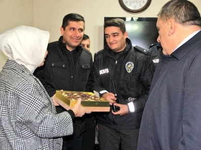 Bakan Soylu, Malatya'daki Polislerin Yeni Yılını Kutladı