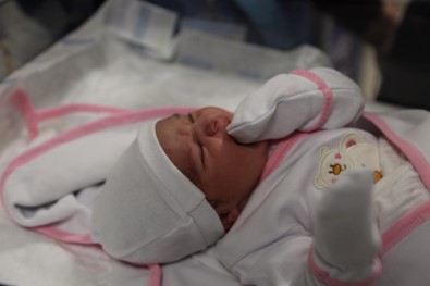 Elazığ'da Yılın İlk Bebeği 'Bahar Mila' Oldu