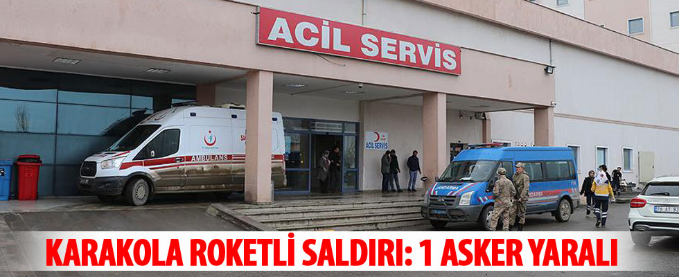 Iğdır'da terör saldırısında bir asker yaralandı