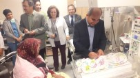 ÇEYREK ALTIN - Konya'da 2019'Un İlk Bebeği Dünyaya Geldi