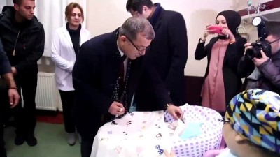 Yeni Yılının İlk Bebeğine İstiklal Şairi 'Mehmet Akif'in İsmi Verildi