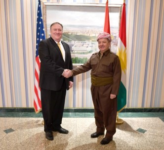 ABD Dışişleri Bakanı Pompeo, Barzani İle Görüştü