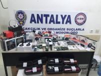 KAÇAK CEP TELEFONU - Antalya'da Kaçak Telefon Operasyonu