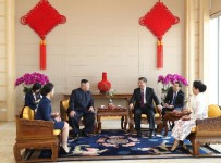 KİM JONG UN - Çin Ve Kuzey Kore Liderleri Görüştü