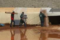 İNSANI YARDıM VAKFı - İdlib'de Bin 500 Aileye Kış Yardımı