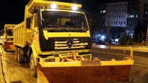 HASTA KURTARMA - Mardin'de 47 İş Makinesiyle Karla Mücadele