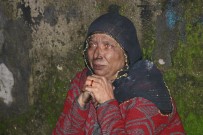 Yaşlı Kadın Gözyaşları İçerisinde Evinin Yanışını İzledi