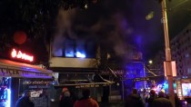 Bursa'da Tarihi Balıkçı Dükkanında Yangın