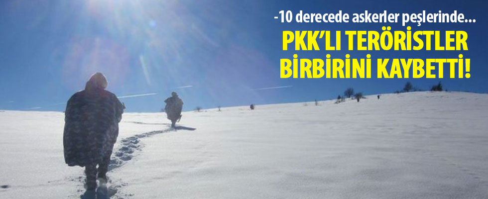 Doğu Karadeniz Yaylaları'nda -10 derecede terör operasyonu
