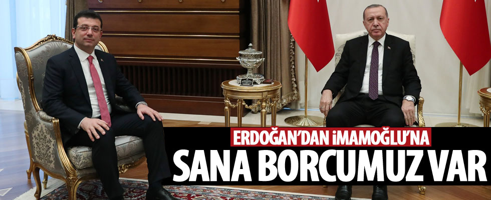 Erdoğan'la İmamoğlu ne konuştu?
