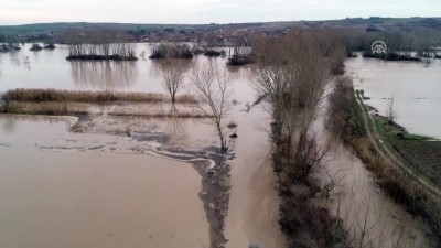 Ergene Nehri'nin Debisinin Yükselmesi