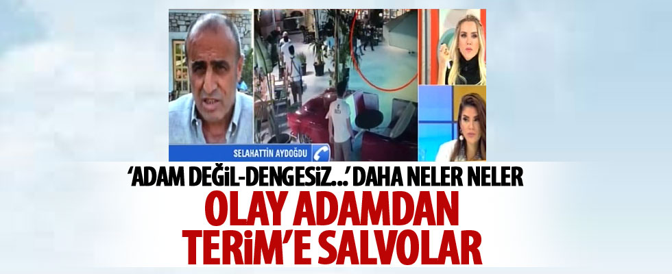Selahaddin Aydoğdu: Terim adam değil