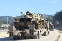 KOMANDO - Suriye sınırına askeri araç sevkiyatı