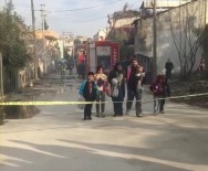 İTFAİYE ARACI - Suriyeli Ailenin Kaldığı Ev Cayır Cayır Yandı