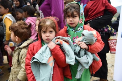 Türkiye'den Arsel Kampı'na Kış Yardımı