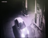 100 Saatlik Görüntü Sayesinde Benzinlik Hırsızları Yakalandı