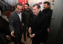 AK Parti'nin Zeytinburnu Adayı Ömer Arısoy, MHP İlçe Başkanı Reşat Ok'u Ziyaret Etti