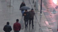 TRAKYA - Çorlu'da Kar Yağışı Başladı