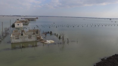 Göle Dönen Amik Ovası Drone İle Görüntülendi
