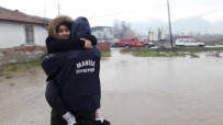 SU TAŞKINI - Manisa'da Metrekareye 203 Kilogram Yağış Düştü