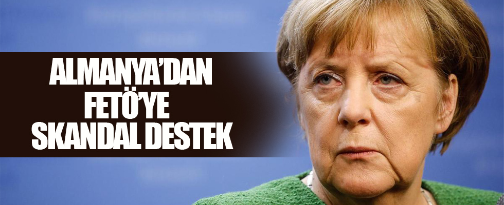 Almanya'dan FETÖ'ye skandal destek