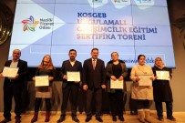 BEKIR KUVVET ERIM - Nazilli Ticaret Odasında Sertifika Ve Ödül Töreni Düzenlendi
