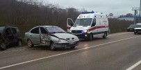 GÜNEYCE - Ordu'da Trafik Kazaları Açıklaması 4 Yaralı