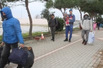 Ege Denizinde Fırtınaya Yakalanan Mültecileri Sahil Güvenlik Ölümden Kurtardı