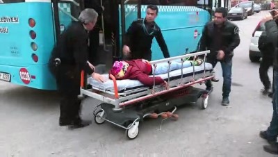 Kahramanmaraş'ta Otobüslerde Fenalaşan İki Yolcuyu Şoförler Hastaneye Yetiştirdi