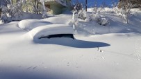 ARAKONAK - Kar Yolları Kapattı Öğrenciler Sınava Giremedi