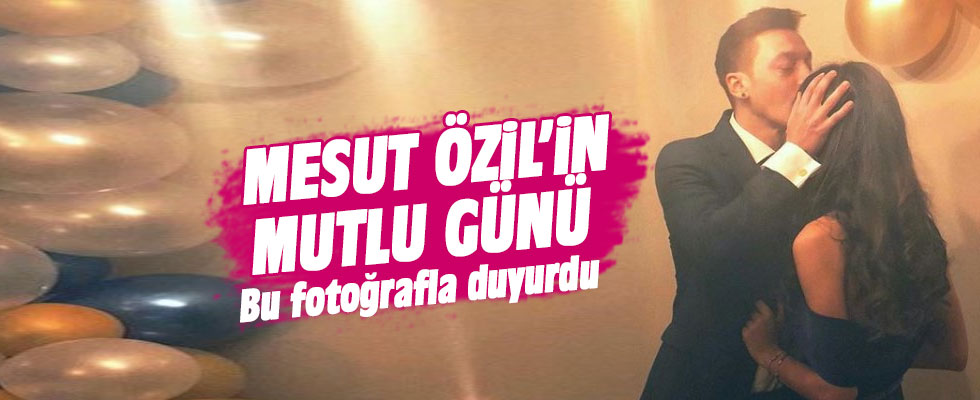 Mesut Özil Amine Gülşe ile nişanlandı