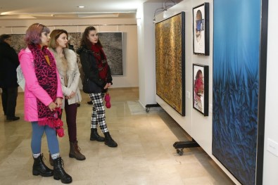'3 Erbil 3 Bakış' Sergisi Ziyaretçilerin Beğenisine Sunuldu