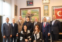 TİCARET ANLAŞMASI - Azerbaycanlı İş Adamlarından Yalçın Topçu'ya Ziyaret