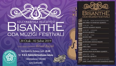 Bisanthe 4. Oda Müziği Festivali Başlıyor