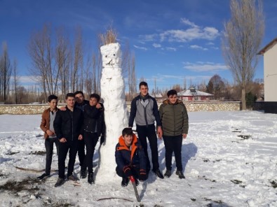 Çayıralan'da En Güzel Kardan Adam Yarışması