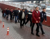 Kayseri'de FETÖ'nün Mahrem Asker Yapılanmasından 12 Kişi Adliyeye Çıkarıldı